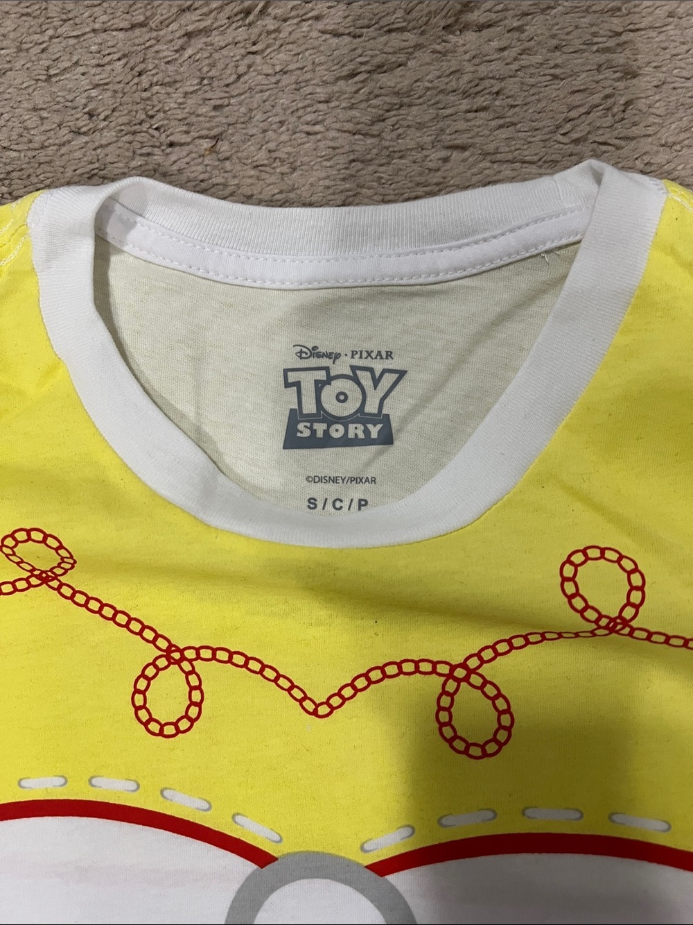 Jessie Graphic Long Sleeve Tee - White/Yellow - Picture 2 of 5